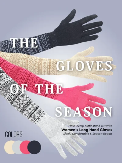 Women Hand Gloves (Pack of 2)