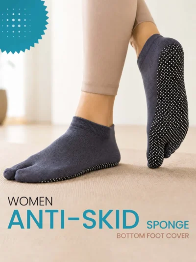 Women Anti-skid Sponge Bottom Footcover (Pack of 5)