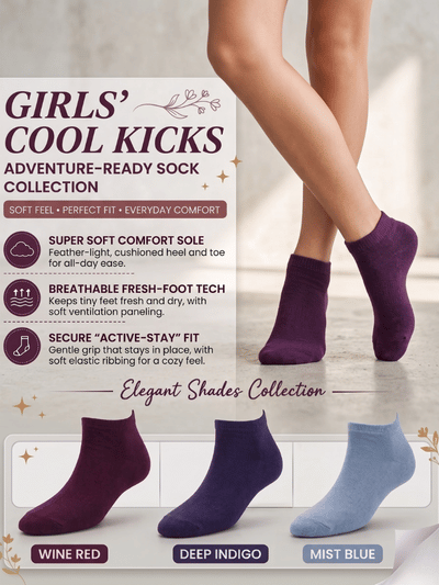 Women Low Cut Ankle Socks (pack of 3)