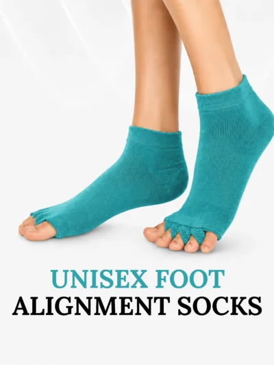 Unisex Foot Alignment Socks | Five Toe Separator