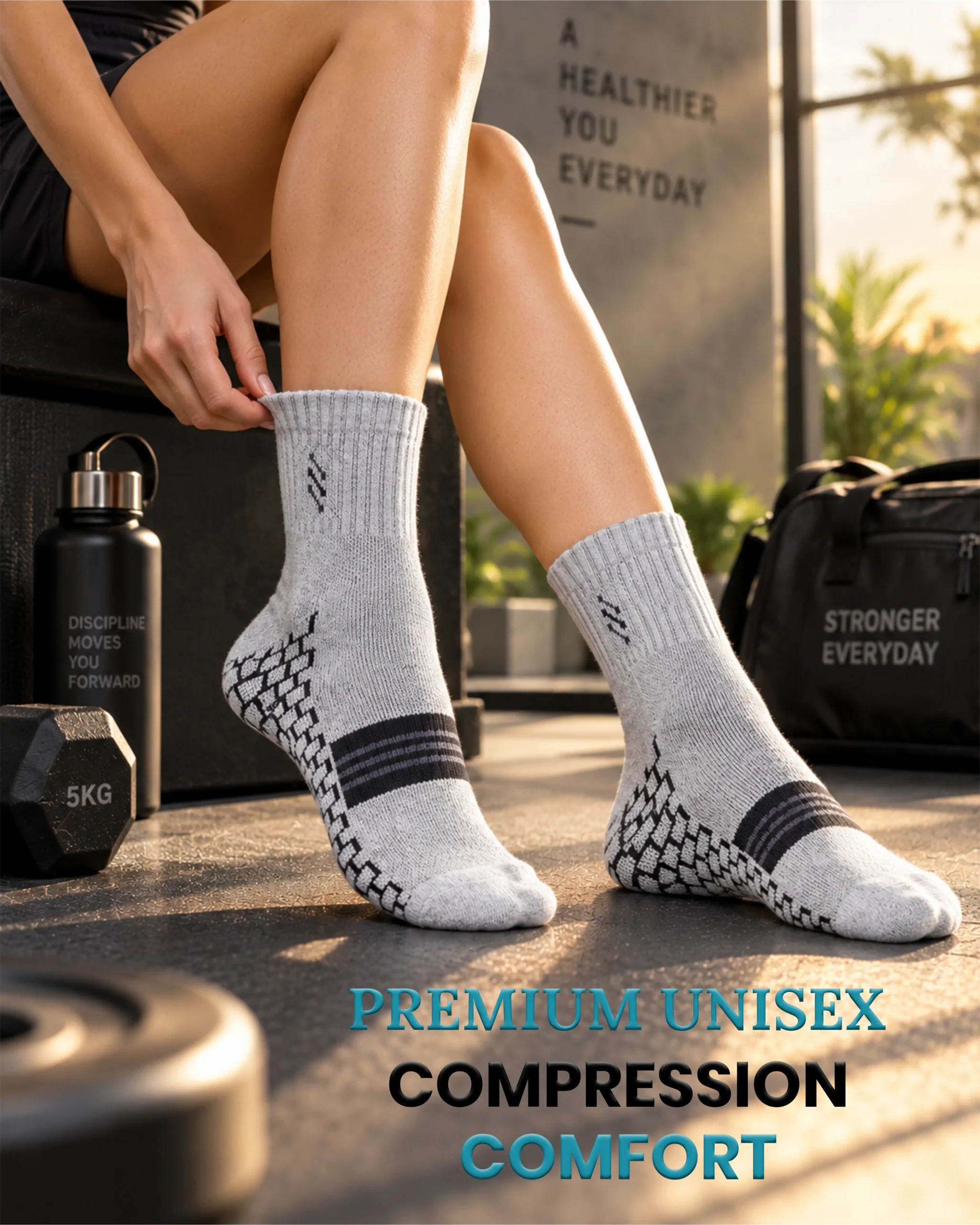 Compression Socks (Pack Of 2)
